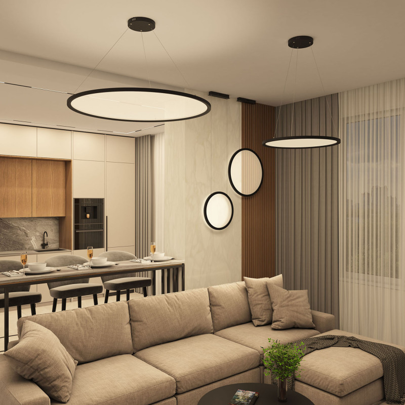 Изображение товара Подвесной светильник Denkirs DK6616-BK от магазина N&M Home