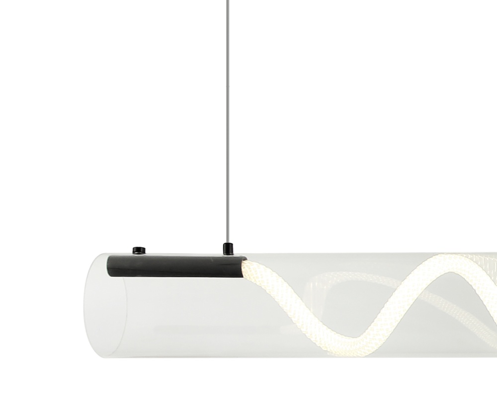 Изображение товара 08490-150AZ,19 Подвес Агнеса черный w150*12 h132 Led 45W (4000K) от магазина N&M Home