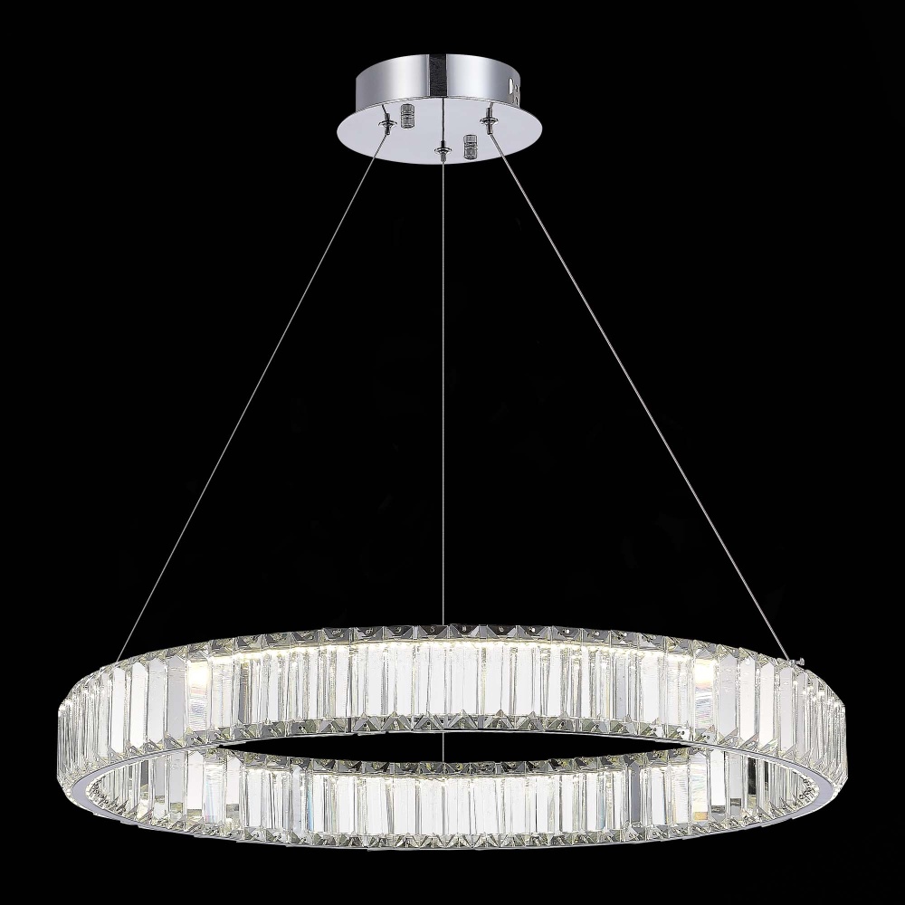 Изображение товара SL1622.113.01 Люстра подвесная ST-Luce Хром/Прозрачный LED 1*68W 4000K от магазина N&M Home