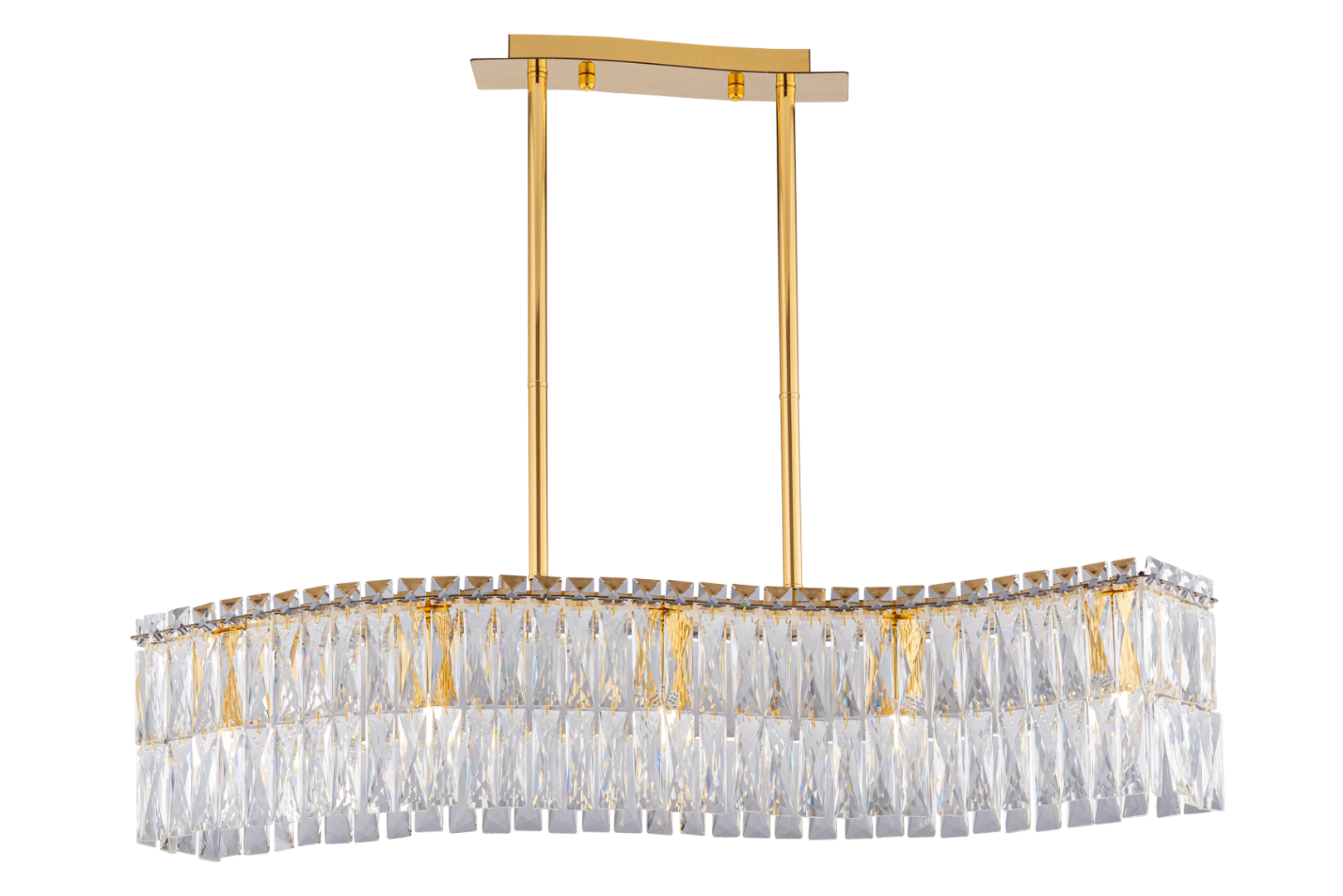 Изображение товара 3101E/5A GOLD+CLEAR (1) Люстра NW от магазина N&M Home