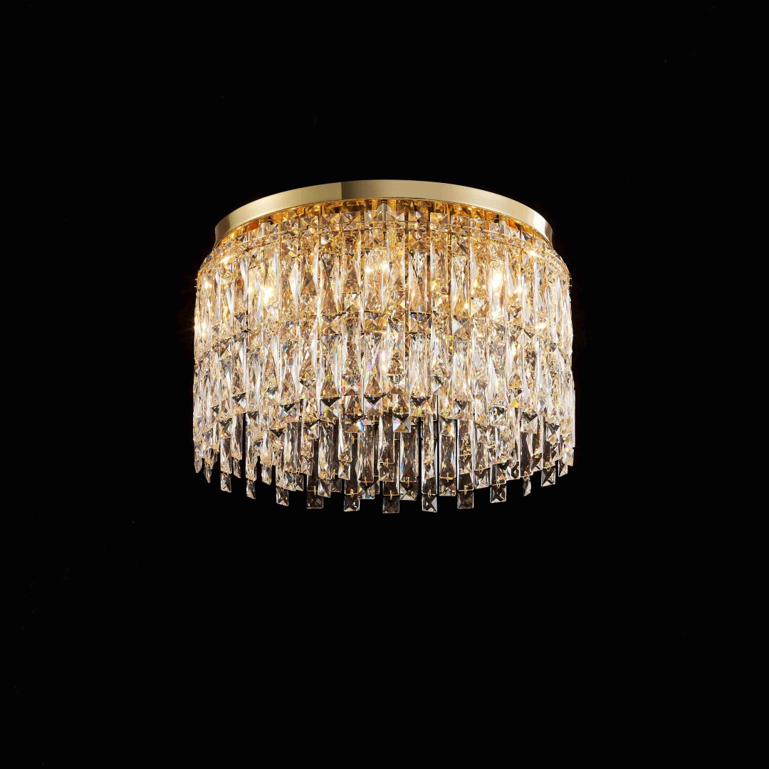 Изображение товара F53-ф500*H300 H GOLD (1) Потолочная люстра NW # от магазина N&M Home