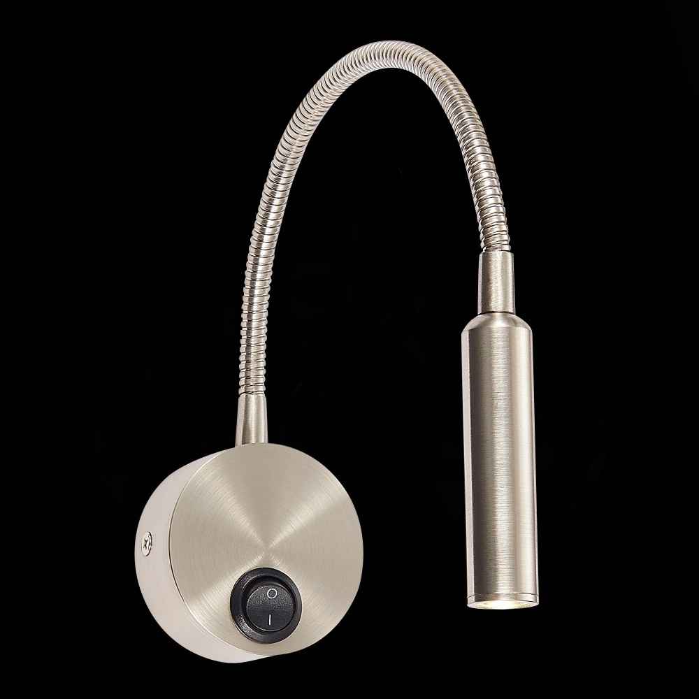 Изображение товара ST653.131.01 Светильник настенный ST-Luce Никель/Никель LED 1*3W 3000K от магазина N&M Home