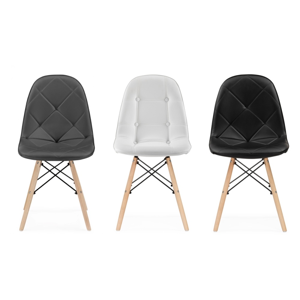 Изображение товара Стул деревянный Kvadro 1 gray / wood от магазина N&M Home