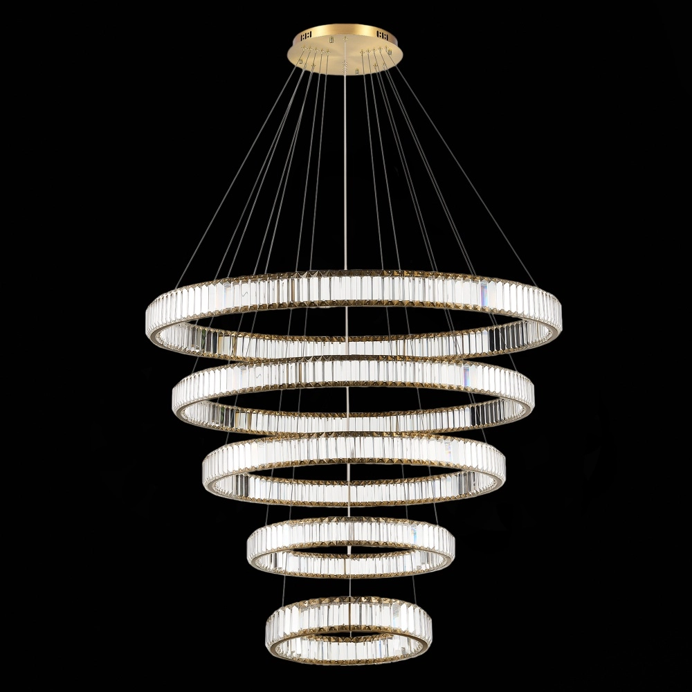 Изображение товара SL1622.313.05 Люстра подвесная ST-Luce Латунь/Прозрачный LED 1*285W 4000K от магазина N&M Home
